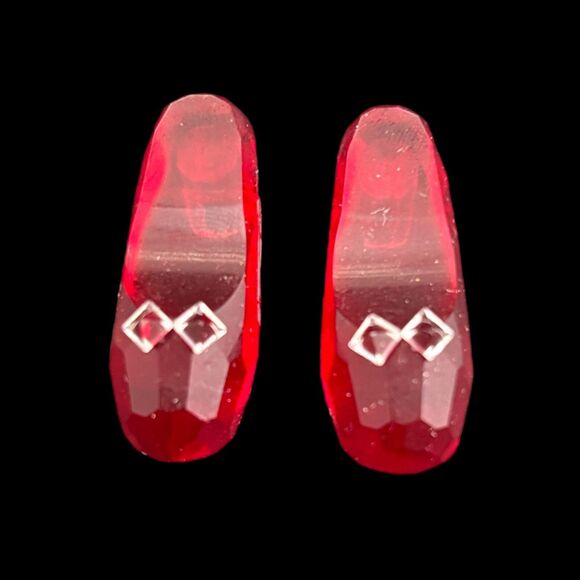 Wizard Oz Dorothy Ruby Slippers Crystal World Fairytale Figurine RARE Vintage - Picture 2 of 4